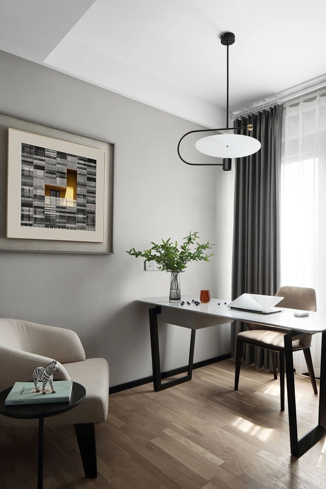 现代简约风格室内设计家装案例-书房 现代简约风格室内设计家装案例-书房