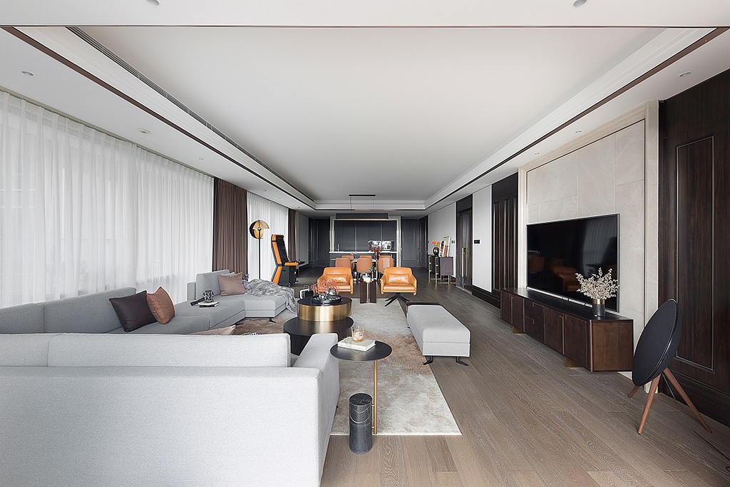 装修案例现代轻奢风格室内-装修效果图客厅 装修案例现代轻奢风格室内-装修效果图客厅