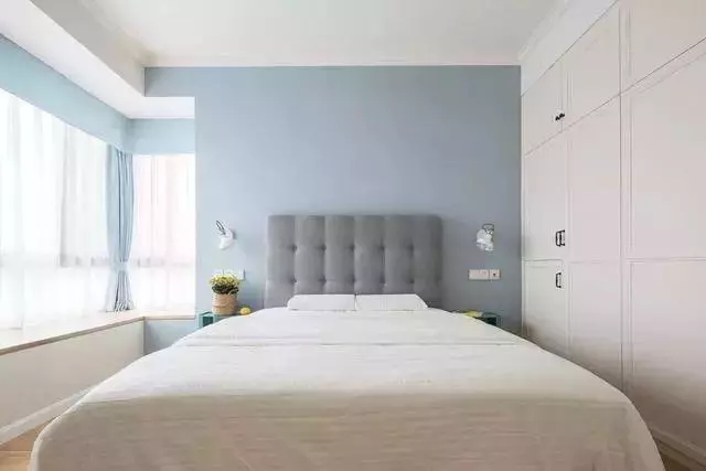 广州装修公司北欧风格室内装修效果图-主卧 广州装修公司北欧风格室内装修效果图-主卧