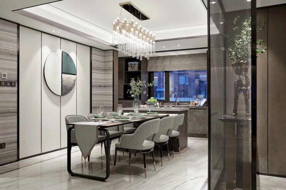 现代简约风格室内设计家装案例-餐厅 现代简约风格室内设计家装案例-餐厅
