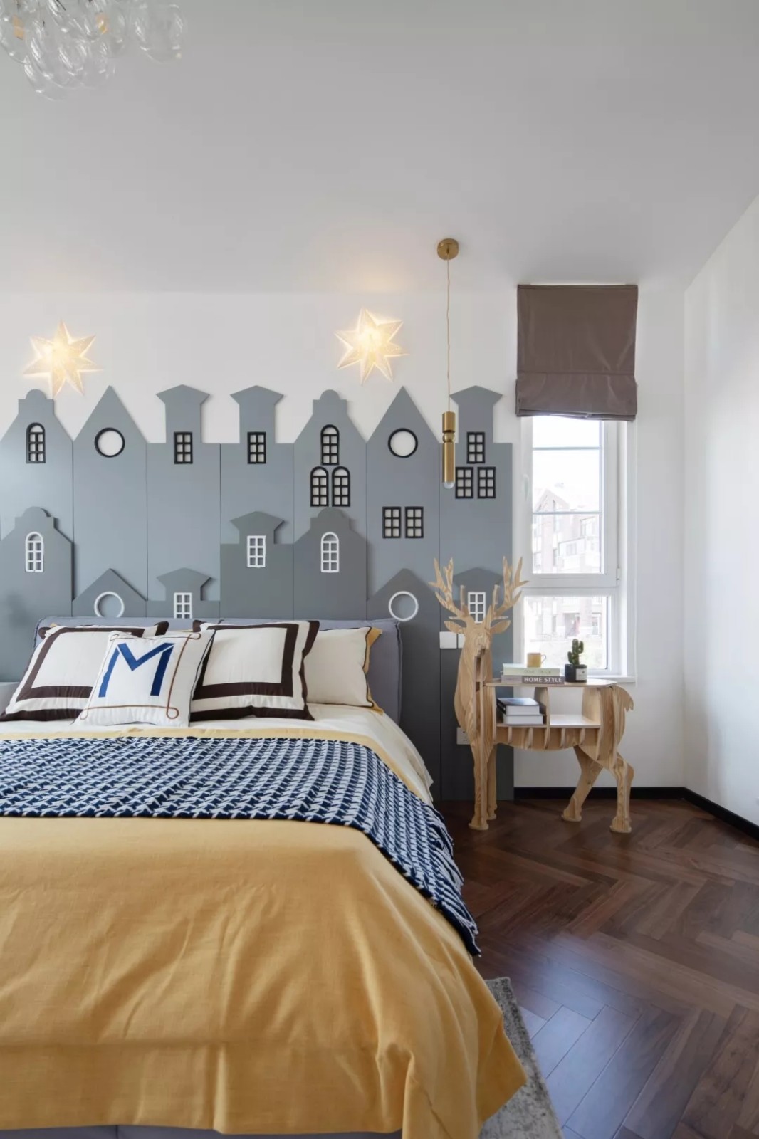 装修公司轻奢风格别墅装修效果图-卧室 装修公司轻奢风格别墅装修效果图-卧室