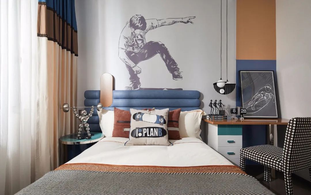 现代简约风格室内设计家装案例-儿童房 现代简约风格室内设计家装案例-儿童房