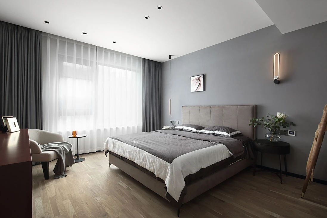 现代简约风格室内设计家装案例-卧室 现代简约风格室内设计家装案例-卧室