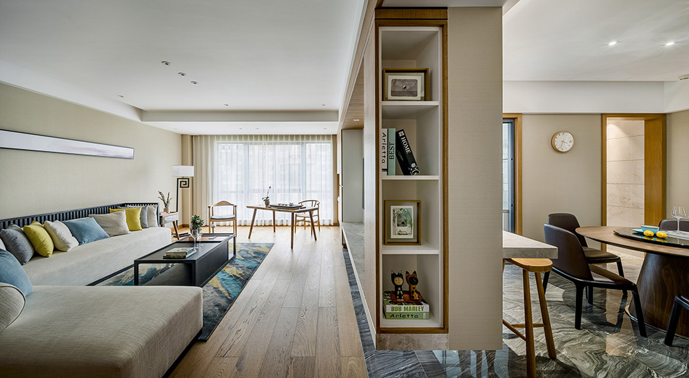 现代简约风格室内装修设计效果图-保利碧桂园悦公馆三居176平米-室内装修设计电视墙 现代简约风格室内装修设计效果图-保利碧桂园悦公馆三居176平米-室内装修设计电视墙